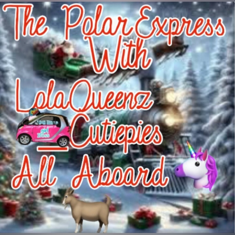 POLAR EXPRESS TRAIN SHARE SHOW! LIKE TO GET NOTIFIED! SATURDAYS  5AM-12AM!🚂🎁❤️